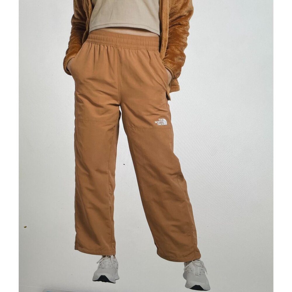 The North Face Womens Nylon Easy Pant Almond Butter Large/Regular - Lightweight